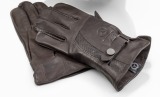 Кожаные перчатки Mercedes Leather Gloves, Dark Brown, Heinz Bauer Manufacture, артикул B66041666