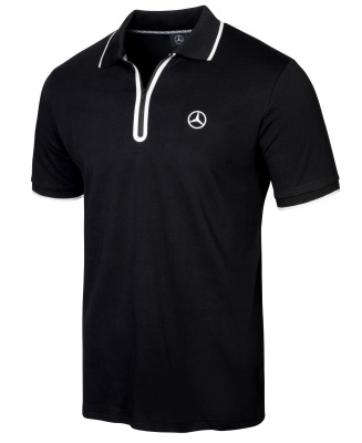 Мужская рубашка-поло Mercedes-Benz Men's Polo Shirt, Black