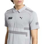 Мужская рубашка-поло Mercedes-AMG Petronas Motorsport, Men's Polo Shirt, Silver-coloured, артикул B67996271