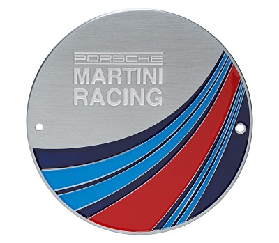 Эмблема на решетку радиатора Porsche Grille Badge, Martini Racing, LE 2000 Units