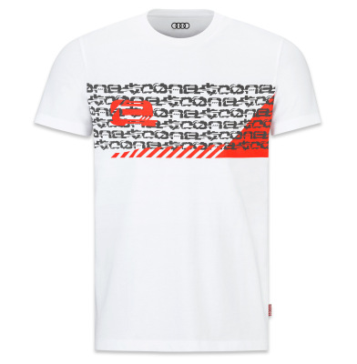 Мужская футболка Audi T-Shirt e-tron, Mens, White