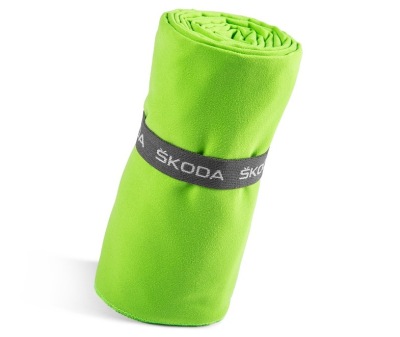 Большое полотенце Skoda Functional Towel, Green