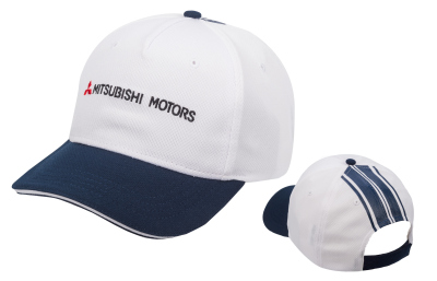Бейсболка Mitsubishi Logo Baseball Cap, White/blue