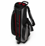 Сумка для гольфа, со стойками BMW Golfsport Stand Bag, Black/Grey/Red, артикул 80222460964