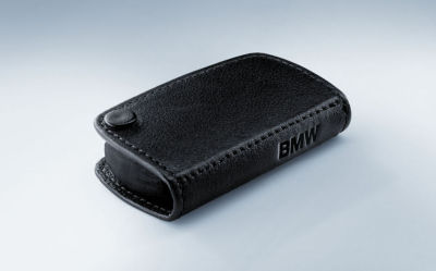 Кожаный футляр для ключа BMW Key Fob Protector, leather, Black