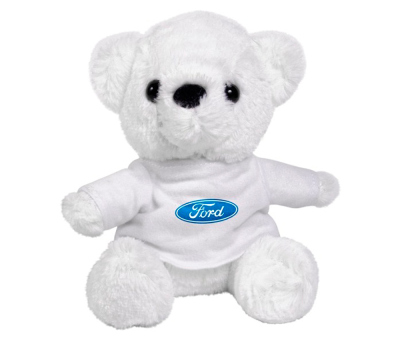 Мягкая игрушка Ford Logo Toy Bear, White
