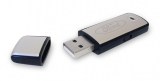 Флешка Ford Classic USB Flash Drive, 8 Gb, Silver / Black, артикул 34468508