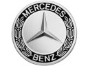 Колпачок ступицы колеса Mercedes, дизайн Roadster, Hub caps, roadster design, black