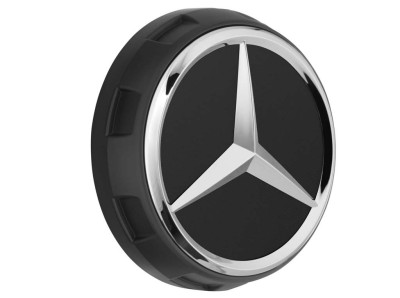 Колпачок ступицы колеса Mercedes Hub Caps, дизайн AMG, черный матовый