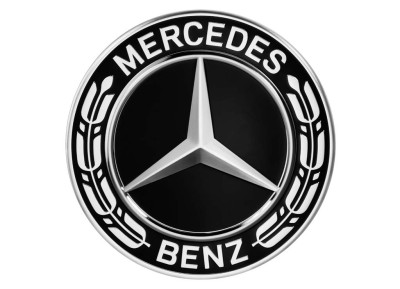Колпачок ступицы колеса Mercedes Hub Caps, Black