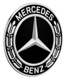 Колпачок ступицы колеса Mercedes Hub Caps, Black, артикул A22240022009040