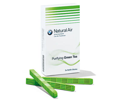 Комплект сменных картриджей освежителя воздуха BMW Purifying Green Tea