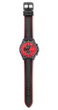 Мужские наручные часы хронограф Audi Sport Chronograph, Mens, black/red, артикул 3101900400