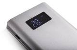 Портативный аккумулятор-зарядное устройство Skoda Metal Powerbank, Silver, артикул 000051729D