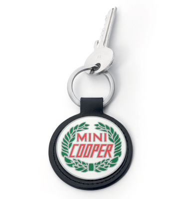 Брелок MINI Cooper Keyring Vintage Logo, 60 Years Collection