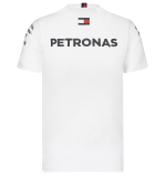Детская футболка Mercedes Children's T-shirt, F1 Driver, White, MY2019, артикул B67996605