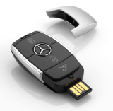Флешка Mercedes-Benz USB Stick Gen. 6, USB 3.0, Black/Silver, 32GB, артикул B66954737