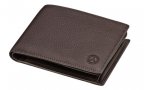Кожаный кошелек Mercedes-Benz Leather Wallet, Classic, RFID protection, Brown