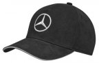 Бейсболка Mercedes Baseball Cap, Prime Logo, Black NM