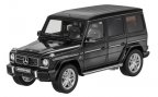 Модель Mercedes-AMG G 63, W463, Model year 2017, Obsidian Black, 1:18 Scale