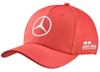 Бейсболка Mercedes F1 Cap, Hamilton, 2019 Great Britain Special Edition, Coral