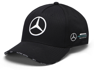 Бейсболка Mercedes F1 Cap Valtteri Bottas, Edition 2019, Black