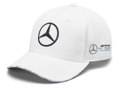 Бейсболка Mercedes F1 Cap Valtteri Bottas, White, Edition 2019, White