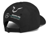 Бейсболка Mercedes F1 Cap Lewis Hamilton, Edition 2019, Black, артикул B67996218