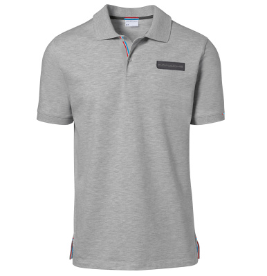 Мужское поло Porsche Men’s polo shirt – Classic, Light Grey Mélange