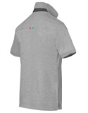 Мужское поло Porsche Men’s polo shirt – Classic, Light Grey Mélange, артикул WAP71800S0K