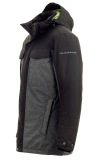 Мужская куртка Audi quattro Outdoorjacket, Mens, grey/black, артикул 3131803202
