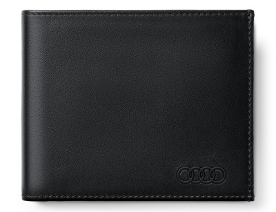 Мужской кожаный кошелек Audi Wallet Leather, Mens, black