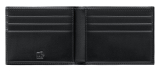 Мужской кожаный мини-кошелек Audi mini Wallet Leather, Mens, black/red, артикул 3151900400