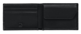 Мужской кожаный мини-кошелек Audi Sport mini Wallet Leather, Mens, black/red, артикул 3151901300