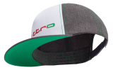 Детская бейсболка Audi Kids Snapback Cap quattro, grey / green, артикул 3201901300