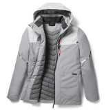 Мужская зимняя куртка Audi Sport Outdoor Jacket, Mens, Light grey, артикул 3131801702