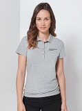 Женское поло Porsche Women’s Polo Shirt, Motorsport, Grey, артикул WAP8050XS0LFMS