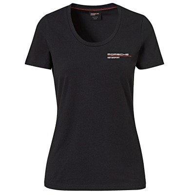 Женская футболка Porsche Women’s T-shirt, Motorsport, Black