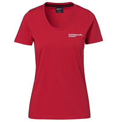 Женская футболка Porsche Women’s T-shirt, Motorsport, Red