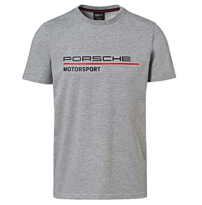 Мужская футболка Porsche Men’s T-shirt, Motorsport, Grey