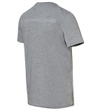 Мужская футболка Porsche Men’s T-shirt, Motorsport, Grey, артикул WAP80900S0LFMS