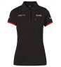 Женское поло Porsche Women’s Polo Shirt, Motorsport, Hugo Boss, Black