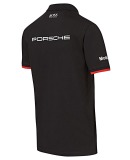 Мужское поло Porsche Men’s Polo Shirt, Motorsport, Hugo Boss, Black, артикул WAP43200S0L0MS