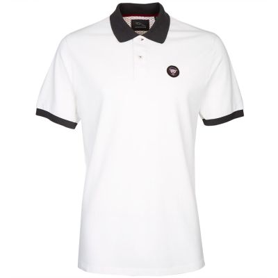 Мужская рубашка-поло Jaguar Men's Growler Graphics Polo Shirt, White