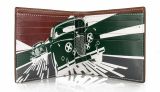 Кожаный кошелек Jaguar Heritage Dynamic Graphic Leather Wallet, артикул JGLG435BNA