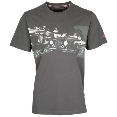 Мужская футболка Jaguar Men's Heritage Dynamic Graphic T-shirt, Grey/White