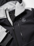 Мужская куртка Mercedes Softshell Jacket, Men's, black / grey, артикул B66958696