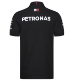 Мужская рубашка-поло Mercedes-AMG, Men's Polo Shirt Driver, Black, MY2019, артикул B67996515