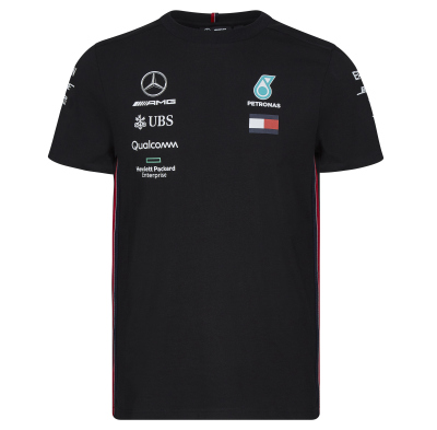 Мужская футболка Mercedes Men's T-shirt, Driver, Black, MY2019