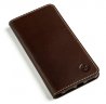 Кожаный футляр для смартфона BMW Motorrad Leather Smartphone Case, Dark Brown